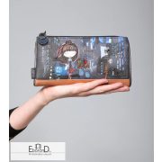 Anekke kivehető kártyatartós pénztárca, RFID védelemmel - Contemporary, Japán kollekció