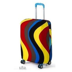 Bőröndhuzat, színes, S-es méret